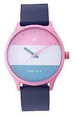 Analog White+Blue+ Pink Dial Unisex's Watch 68031AP03