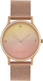 Analog Wrist Watch Aztec Omber Rose Gold