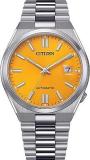 Analog Yellow Dial Men's Watch NJ0150 81Z