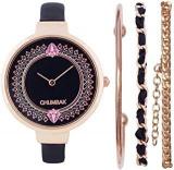 Analogue Black Dial Women's Watch 8907605036040