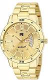 Analogue Golden Dial Men S & Boy's Watch RWS0272S