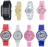 Analogue Multicolor Dial Women's Watch Codice Combo 08 Girls Watch Jewelex