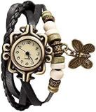 Analogue Off White Dial Vintage Bracelet Women's & Girl's Watch