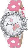 Analogue White Dial Women's & Girl's Watch Pink Lui 2