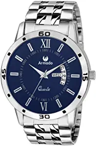 Analogue Blue Dial Men's Watch Ar 101 Blu