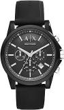 Armani Exchange Analog Black Dial Unisex's Watch