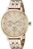 ARMANI EXCHANGE Gold Tone Ladies Watch