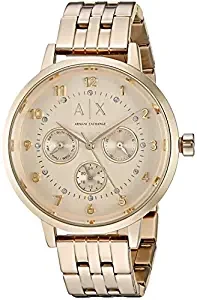 ARMANI EXCHANGE Gold Tone Ladies Watch