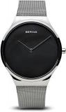 BERING Unisex Classic Black Sapphire Crystal Watches 12138 002