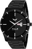 Black Dial Wrist Watch For Men And Boys VL 1114