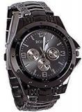 BLUTECH Analog Black Dial Men's Watch Rosra Black