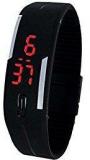 BLUTECH Sport Digital Black Dial Led Unisex Watch Black