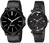 Branded Stylish Unisex Watch For Boy's & Girl's Wrist Watch For Men & Women Couple Gift Watch | Combo Of 2