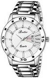 Britex Analog White Dial Men's Watch