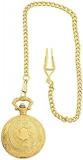 Bromstad Unisex Vintage Retro Antique Gold Metal Pocket Watch Chain