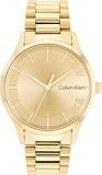 Calvin Klein Iconic BRACELT Analog Gold Dial Unisex's Watch 25200038