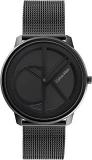 Calvin Klein Iconic MESH 40MM Analog Black Dial Unisex's Watch 25200028