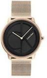 Calvin Klein Iconic MESH 40MM Analog Black Dial Unisex's Watch 25200029