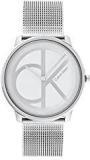 Calvin Klein Iconic MESH Analog Silver Dial Unisex's Watch 25200027