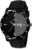 CALYPTO Casual Wear Silicone Strap Black Dial Analog Wrist Watch For Men