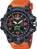 Carlington Analog Digital Sports Watch: Chronograph, Dual Time, Alarm, Stopwatch, Water Resistant, Shock Resistant, Back Light Display The Perfect Watch For Men And Boys CT3344