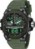 Carlington Analog Digital Sports Watch: Chronograph, Dual Time, Alarm, Stopwatch, Water Resistant, Shock Resistant, Back Light Display The Perfect Watch For Men And Boys CT3377