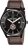 Carlington Analog Watch For Men Stainless Steel Dial With Date And Leather Band Wrist Watch | Gifts For Rakhi | Gifts For Men | Rakshabandhan Gift