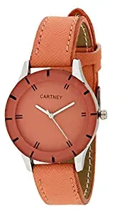 CARTNEY Analogue Pink Dial Women's Wrist Watch