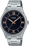 Casio Analog Black Dial Men's Watch MTP V005D 1B5UDF