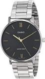 Casio Analog Black Dial Men's Watch MTP VT01D 1BUDF A1612