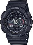 Casio Analog Digital Black Dial Men's Watch GA 140 1A1DR G975