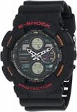 Casio Analog Digital Black Dial Men's Watch GA 140 1A4DR G976