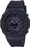 Casio Analog Digital Black Dial Men's Watch GA 2100 1A1DR G987