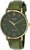 Casio Analog Green Dial Men's Watch MTP VT01GL 3BUDF A1782