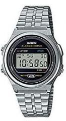 Casio Digital Black Dial Unisex Adult Watch A171WE 1ADF