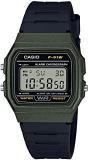 Casio Digital Black Dial Unisex Adult Watch F 91WM 3ADF