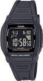 Casio Digital Black Dial Unisex's Watch W 201 1BVDF