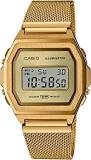 Casio Digital Gold Dial Unisex's Watch A1000MG 9EF