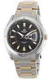 Casio Edifice Analog Black Dial Men's Watch EF 129SG 1AVDF