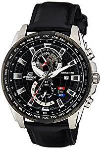 Casio Edifice Analog Black Dial Men's Watch EFR 550L 1AVUDF EX264