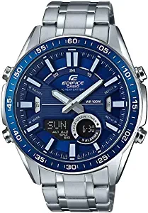 Edifice Analog Digital Blue Dial Men's Watch EFV C100D 2AVDF EX440