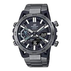 Casio Edifice Analog Digital Stainless Steel Black Dial and Band Men Watch ECB 2000DC 1ADF ED565