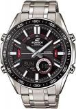 Casio Edifice Bluetooth Connect Analog Digital Black Dial Men's Watch EFV C100D 1AVDF EX438