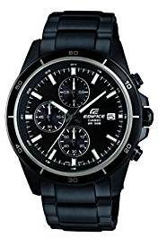 Casio Edifice Chronograph Black Dial Men's Watch EFR 526BK 1A1VUDF EX206