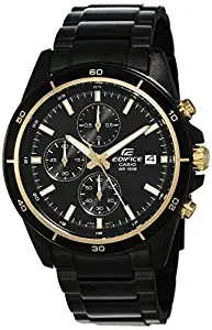 Edifice Chronograph Black Dial Men's Watch EFR 526BK 1A9VUDF EX208