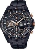 Casio Edifice Chronograph Black Dial Men's Watch EFR 556DC 1AVUDF EX493 Stainless Steel, Black Strap