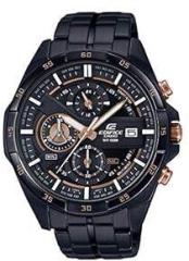 Casio Edifice Chronograph Black Dial Men's Watch EFR 556DC 1AVUDF EX493 Stainless Steel, Black Strap