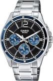 Casio Enticer Analog Black Dial Men MTP 1374HD 2AVIF A1646