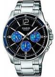 Casio Enticer Analog Black Dial Men's Watch MTP 1374D 2AVDF A950