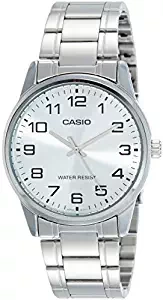 Casio Enticer Men's Analog Silver Dial Watch MTP V001D 7BUDF A1082